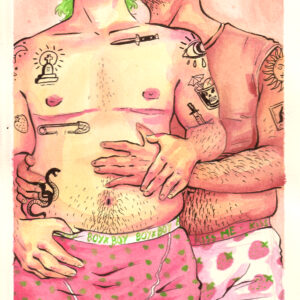 Strawberry Kisses Print